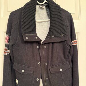 Harley Davidson Eagle Wear Sweater Jacket